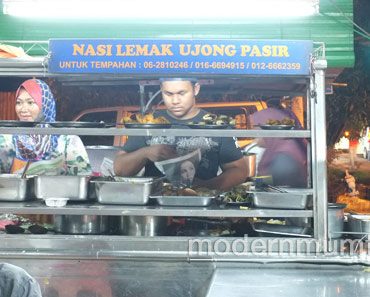 nasi lemak paling best di melaka