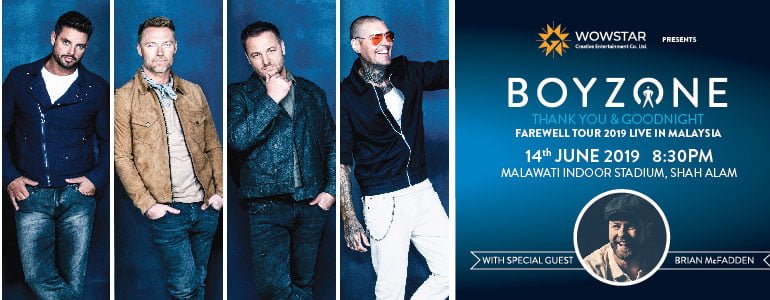 Konsert Boyzone di Kuala Lumpur