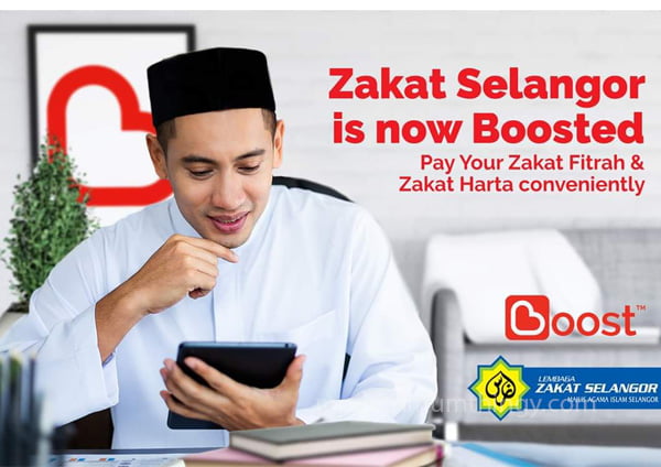 bayar zakat fitrah secara online