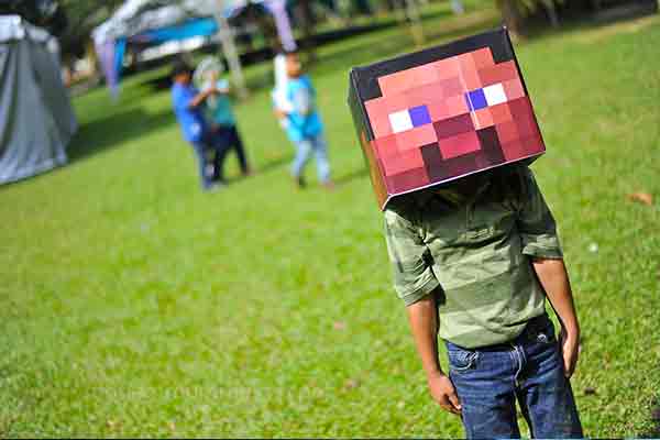 minecraft birthday party theme