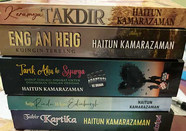 penulis novel kerasnya takdir