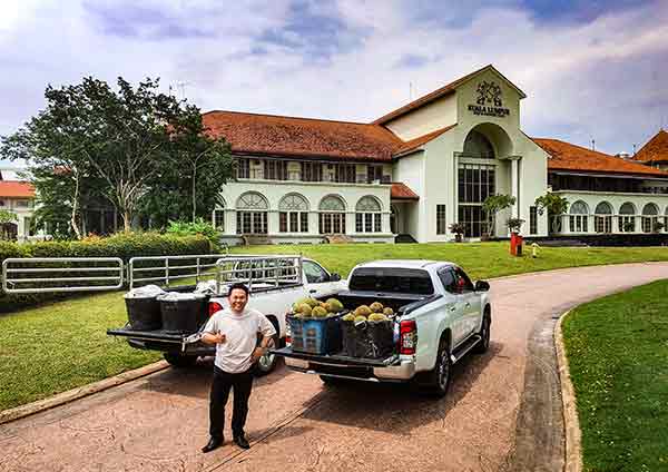 makan durian sepuas hati