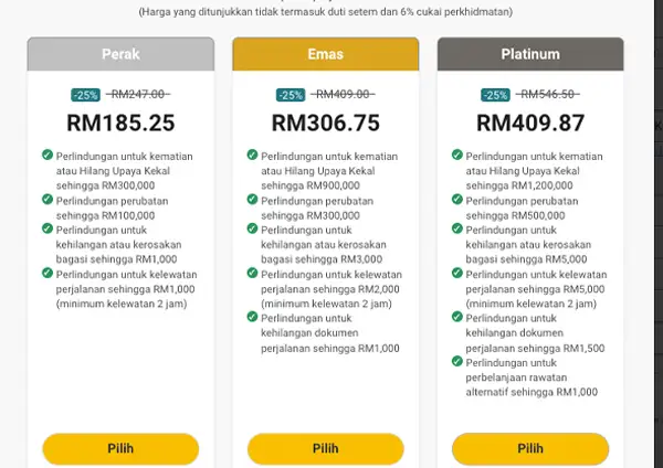 travel insurance malaysia