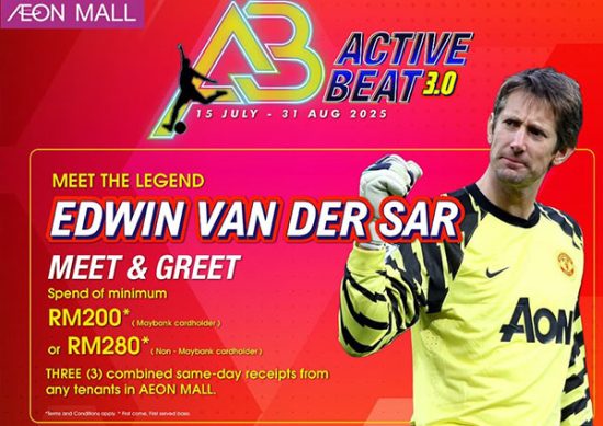 Edwin van der Sar di Malaysia
