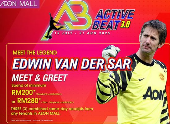 Edwin van der Sar di Malaysia