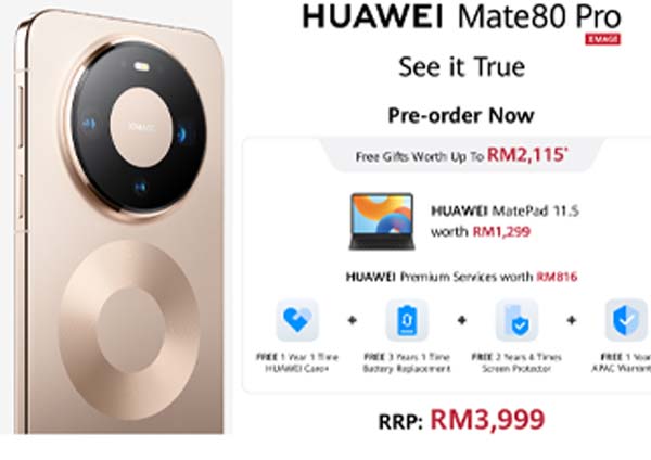 HUAWEI Mate 80 Pro Malaysia