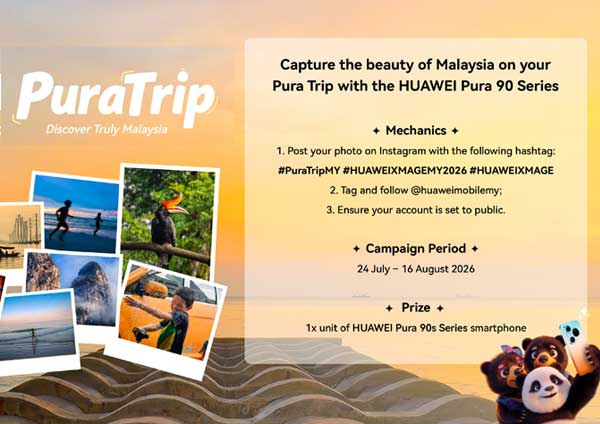 HUAWEI Pura 90s Series & FreeClip 2 S Officially Land in Malaysia: Price, Specs, and Launch Promos 2 HUAWEI Pura 90s Series Malaysia