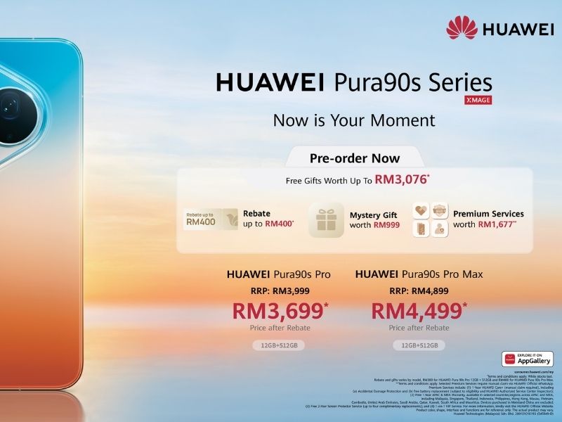HUAWEI Launches Huawei Pura 90s Series in Malaysia with AI-Powered Photography, Intelligent Experiences and Flagship Innovation 2 HUAWEI Pura 90s Series
